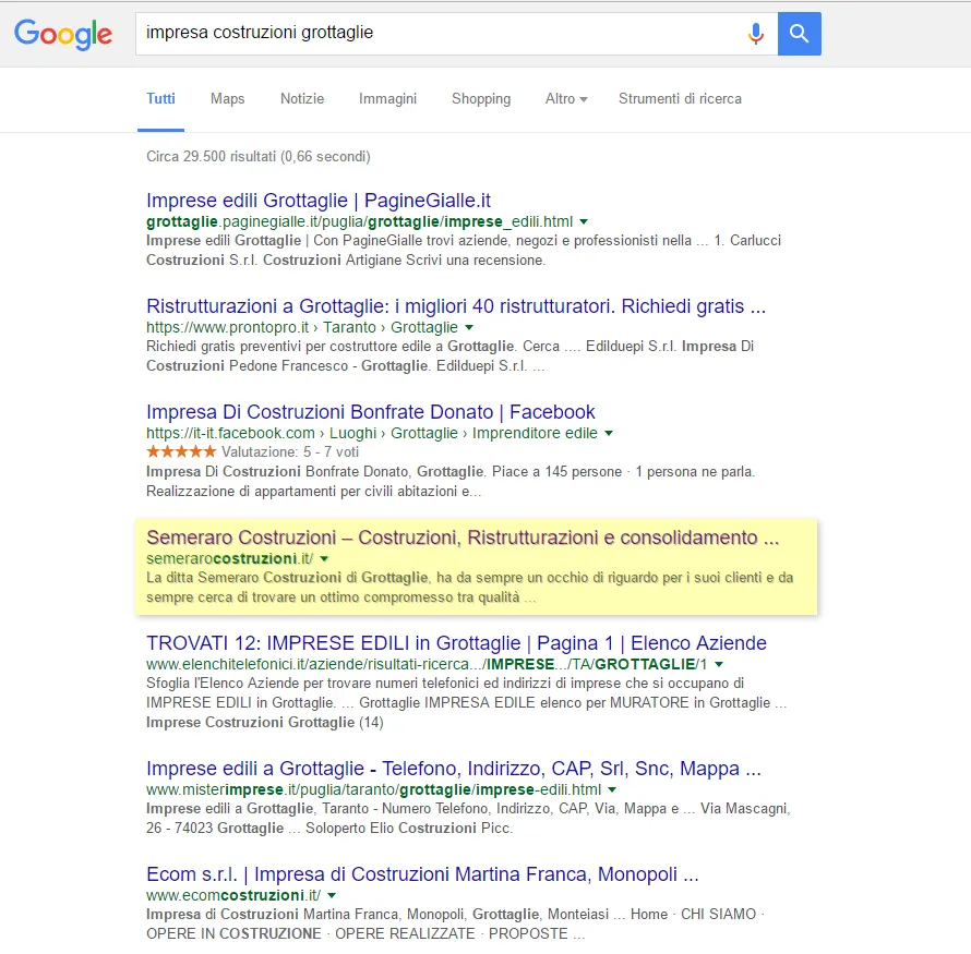 consulente seo grottaglie