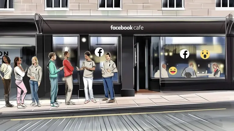 La privacy: così importante che Facebook apre 5 caffetterie (per qualche giorno).
