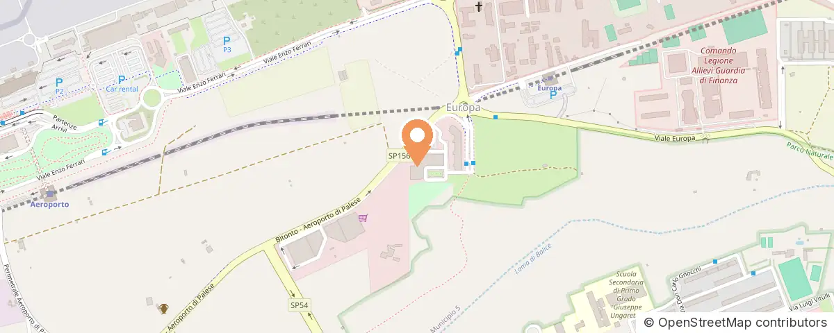 Mappa: Hotel Parco dei Principi, Bari