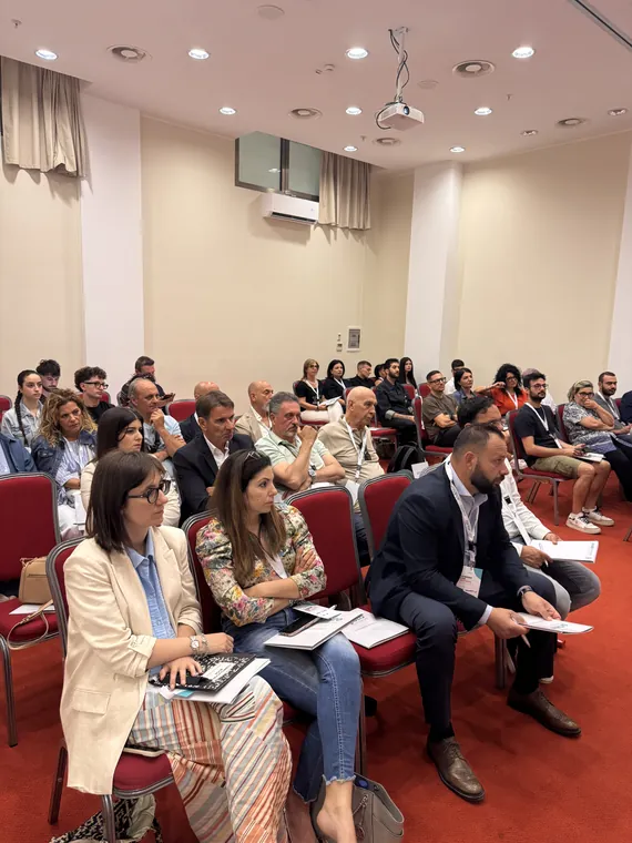 La platea di «Vendere con Precisione» all'Hilton Garden Inn di Lecce