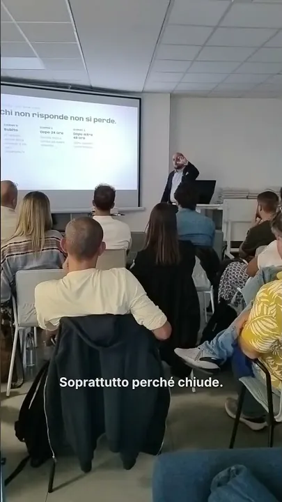 Il messaggio che chiude