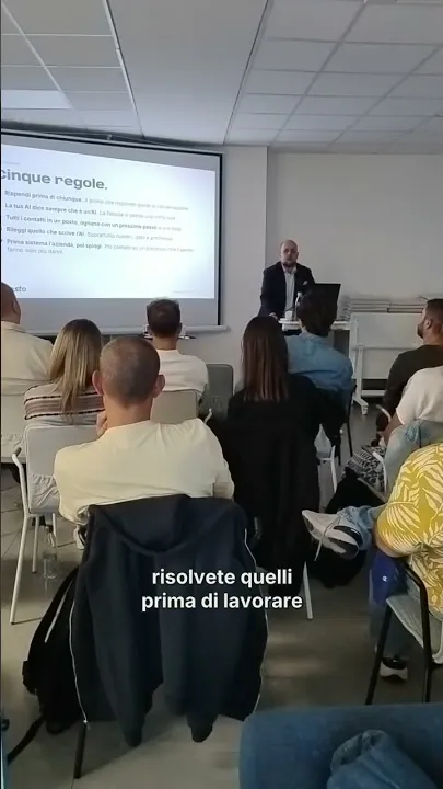 Prima i problemi, poi l'AI